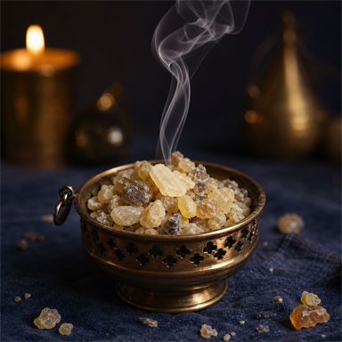Frankincense resin as a gift of the Magi